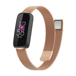 For Fitbit Luxe Special Edition Milanese Metal Magnetic Replacement Strap Watchband
