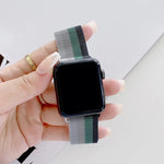 四色ミラネーゼ交換ストラップウォッチバンド、Apple Watch Series 7 41mm / & 6 & SE & 5 & 4 40mm対応、Apple Watch Series 7 45mm / & 6 & SE & 5 & 4 44mm対応