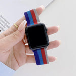 四色ミラネーゼ交換ストラップウォッチバンド、Apple Watch Series 7 41mm / & 6 & SE & 5 & 4 40mm対応、Apple Watch Series 7 45mm / & 6 & SE & 5 & 4 44mm対応