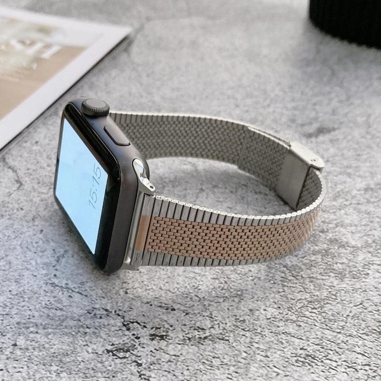 小さい手首用スチール交換ストラップウォッチバンド、Apple Watch Series 7 41mm / & 6 & SE & 5 & 4 40mm対応、Apple Watch Series 7 45mm / & 6 & SE & 5 & 4 44mm対応