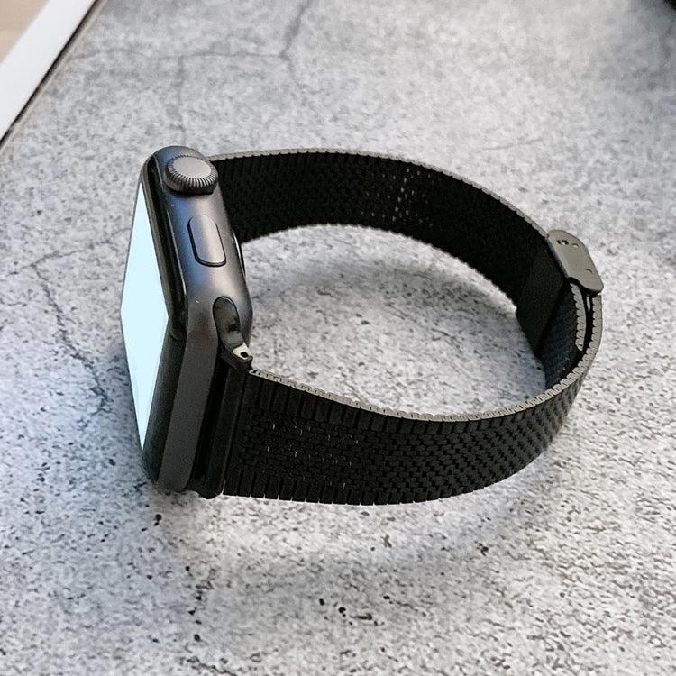 小さい手首用スチール交換ストラップウォッチバンド、Apple Watch Series 7 41mm / & 6 & SE & 5 & 4 40mm対応、Apple Watch Series 7 45mm / & 6 & SE & 5 & 4 44mm対応