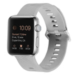 Apple Watch Series用シリコン交換用ストラップウォッチバンド、7 45mm / 6 & SE & 5 & 4 44mm / 3 & 2 & 1 42mm、7 41mm / 6 & SE & 5 & 4 40mm / 3 & 2 & 1 38mm