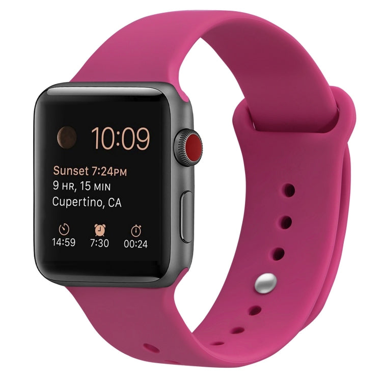 シリコン交換用ストラップウォッチバンド、Apple Watch Series 7 41mm / 6 & SE & 5 & 4 40mm / 3 & 2 & 1 38mm用、7 45mm / 6 & SE & 5 & 4 44mm / 3 & 2 & 1 42mm用