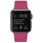 シリコン交換用ストラップウォッチバンド、Apple Watch Series 7 41mm / 6 & SE & 5 & 4 40mm / 3 & 2 & 1 38mm用、7 45mm / 6 & SE & 5 & 4 44mm / 3 & 2 & 1 42mm用