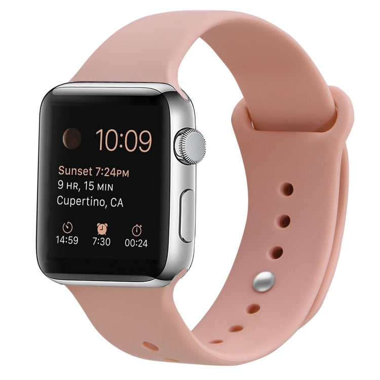 シリコン交換用ストラップウォッチバンド、Apple Watch Series 7 41mm / 6 & SE & 5 & 4 40mm / 3 & 2 & 1 38mm用、7 45mm / 6 & SE & 5 & 4 44mm / 3 & 2 & 1 42mm用
