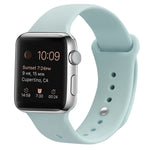 シリコン交換用ストラップウォッチバンド、Apple Watch Series 7 41mm / 6 & SE & 5 & 4 40mm / 3 & 2 & 1 38mm用、7 45mm / 6 & SE & 5 & 4 44mm / 3 & 2 & 1 42mm用