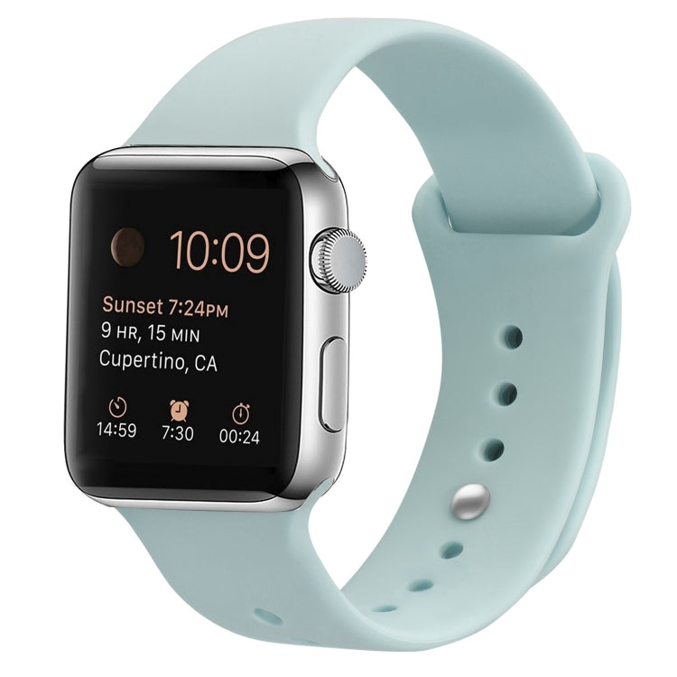 シリコン交換用ストラップウォッチバンド、Apple Watch Series 7 41mm / 6 & SE & 5 & 4 40mm / 3 & 2 & 1 38mm用、7 45mm / 6 & SE & 5 & 4 44mm / 3 & 2 & 1 42mm用