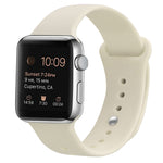 シリコン交換用ストラップウォッチバンド、Apple Watch Series 7 41mm / 6 & SE & 5 & 4 40mm / 3 & 2 & 1 38mm用、7 45mm / 6 & SE & 5 & 4 44mm / 3 & 2 & 1 42mm用