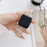 レジン交換用ウォッチバンド Apple Watchシリーズ用、7 41mm / 6 & SE & 5 & 4 40mm / 3 & 2 & 1 38mm、7 45mm / 6 & SE & 5 & 4 44mm / 3 & 2 & 1 42mm