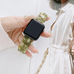 レジン交換用ウォッチバンド Apple Watchシリーズ用、7 41mm / 6 & SE & 5 & 4 40mm / 3 & 2 & 1 38mm、7 45mm / 6 & SE & 5 & 4 44mm / 3 & 2 & 1 42mm
