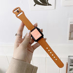 8字型バックルレトロレザー交換用ストラップウォッチバンド Apple Watchシリーズ用、7 41mm / 6 & SE & 5 & 4 40mm / 3 & 2 & 1 38mm、7 45mm / 6 & SE & 5 & 4 44mm / 3 & 2 & 1 42mm