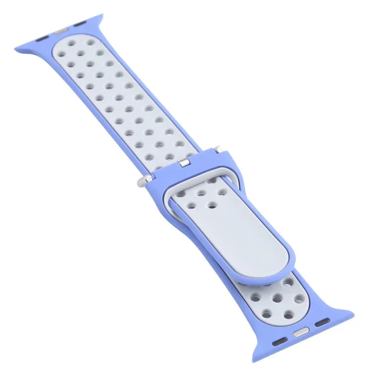 メタルバックルシリコン交換用ウォッチバンド Apple Watchシリーズ用、7 41mm / 6 & SE & 5 & 4 40mm / 3 & 2 & 1 38mm、7 45mm / 6 & SE & 5 & 4 44mm / 3 & 2 & 1 42mm