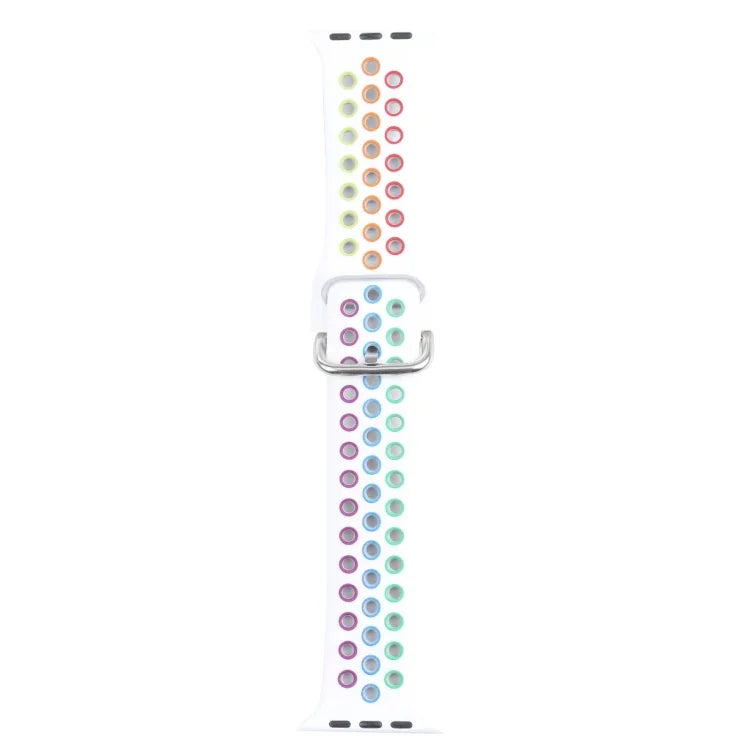 メタルバックルシリコン交換用ウォッチバンド Apple Watchシリーズ用、7 41mm / 6 & SE & 5 & 4 40mm / 3 & 2 & 1 38mm、7 45mm / 6 & SE & 5 & 4 44mm / 3 & 2 & 1 42mm