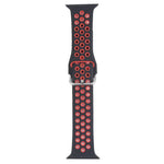 メタルバックルシリコン交換用ウォッチバンド Apple Watchシリーズ用、7 41mm / 6 & SE & 5 & 4 40mm / 3 & 2 & 1 38mm、7 45mm / 6 & SE & 5 & 4 44mm / 3 & 2 & 1 42mm