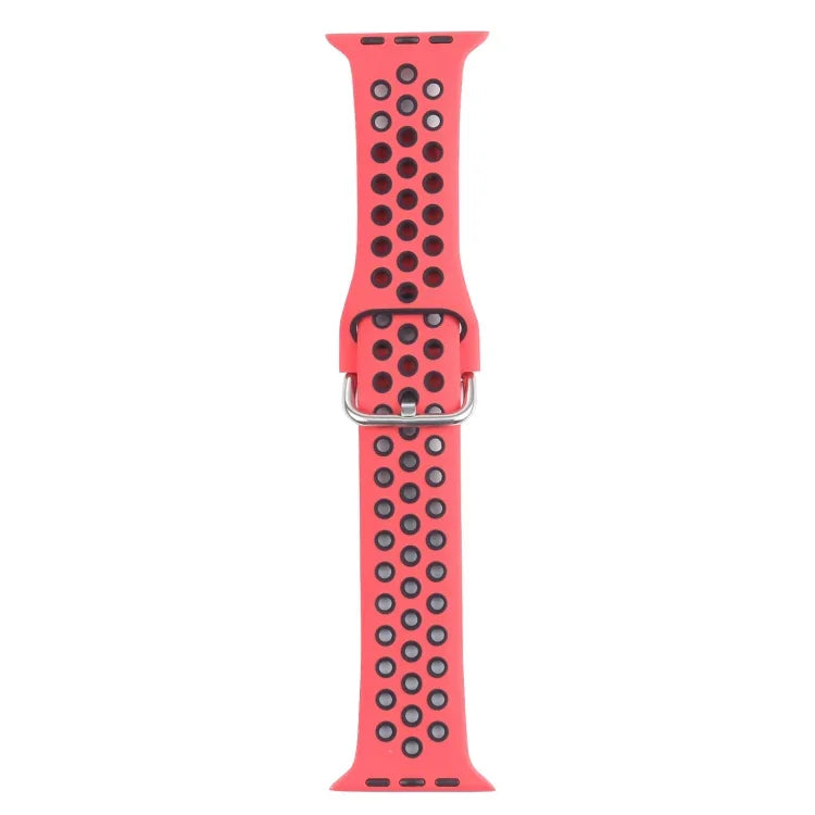 メタルバックルシリコン交換用ウォッチバンド Apple Watchシリーズ用、7 41mm / 6 & SE & 5 & 4 40mm / 3 & 2 & 1 38mm、7 45mm / 6 & SE & 5 & 4 44mm / 3 & 2 & 1 42mm