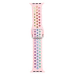 メタルバックルシリコン交換用ウォッチバンド Apple Watchシリーズ用、7 41mm / 6 & SE & 5 & 4 40mm / 3 & 2 & 1 38mm、7 45mm / 6 & SE & 5 & 4 44mm / 3 & 2 & 1 42mm