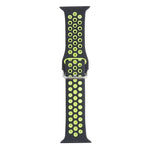 メタルバックルシリコン交換用ウォッチバンド Apple Watchシリーズ用、7 41mm / 6 & SE & 5 & 4 40mm / 3 & 2 & 1 38mm、7 45mm / 6 & SE & 5 & 4 44mm / 3 & 2 & 1 42mm