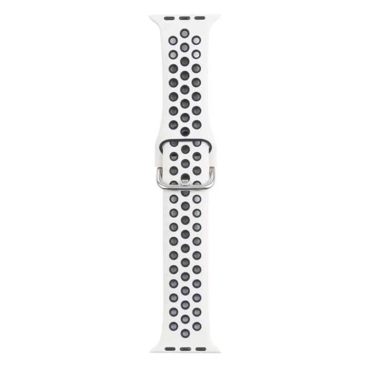 メタルバックルシリコン交換用ウォッチバンド Apple Watchシリーズ用、7 41mm / 6 & SE & 5 & 4 40mm / 3 & 2 & 1 38mm、7 45mm / 6 & SE & 5 & 4 44mm / 3 & 2 & 1 42mm