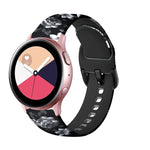 シリコンプリント交換用ストラップウォッチバンド Samsung Galaxy Watch 42mm用