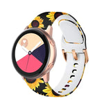 シリコンプリント交換用ストラップウォッチバンド Samsung Galaxy Watch 42mm用