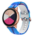 シリコンプリント交換用ストラップウォッチバンド Samsung Galaxy Watch 42mm用