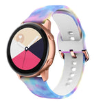 シリコンプリント交換用ストラップウォッチバンド Samsung Galaxy Watch 42mm用