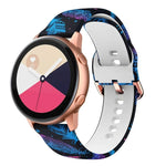 シリコンプリント交換用ストラップウォッチバンド Samsung Galaxy Watch 46mm用