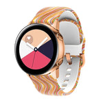 シリコンプリント交換用ストラップウォッチバンド Samsung Galaxy Watch 46mm用