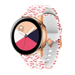 シリコンプリント交換用ストラップウォッチバンド Samsung Galaxy Watch 46mm用
