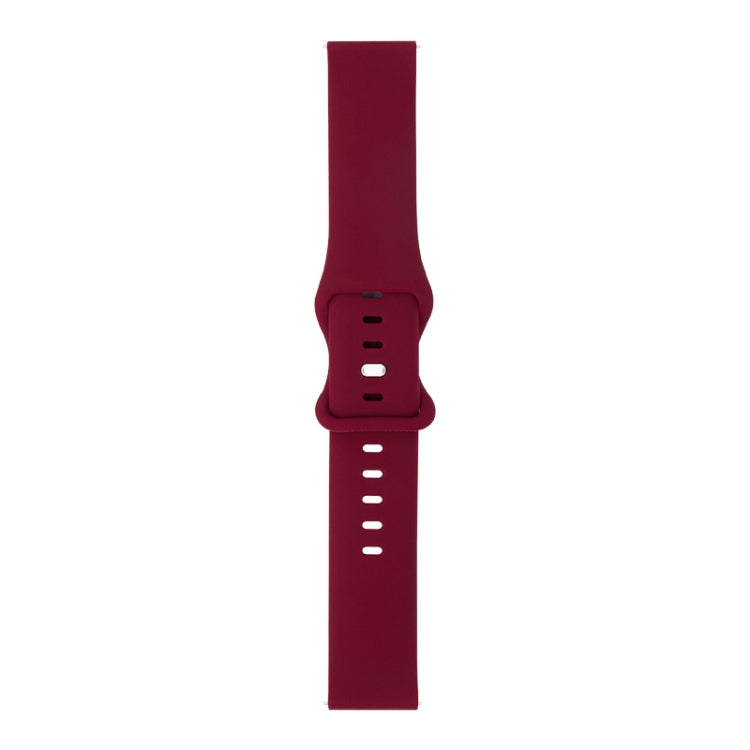 8バックルシリコン交換用ストラップ腕時計バンド、Huawei Watch GT 2 Pro 46mm用、Honor Magic Watch 2 42mm用、Honor Magic Watch 2 46mm用、Amazfit Pop用