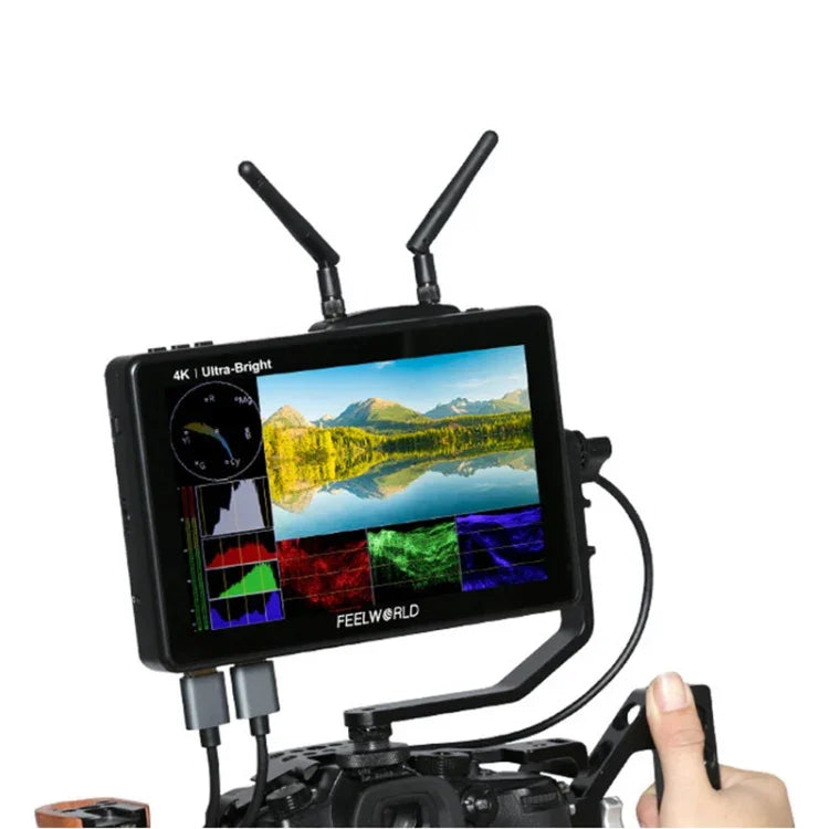 FEELWORLD LUT7 PRO 1920x1200 7インチ LCDスクリーン HDMI 4K ハイライト 2200ニット タッチカメラモニター、LUT7 PRO