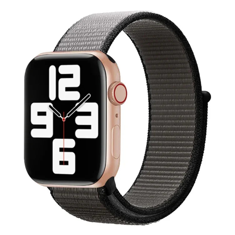 カラーマッチングナイロンウォッチバンド、Apple Watch Series 7 41mm / 6 & SE & 5 & 4 40mm / 3 & 2 & 1 38mm対応、Apple Watch Series 8&7 41mm / SE 2&6&SE&5&4 40mm / 3&2&1 38mm対応、Apple Watch Series 7 45mm / 6 & SE & 5 & 4 44mm / 3 & 2 & 1 42mm対応