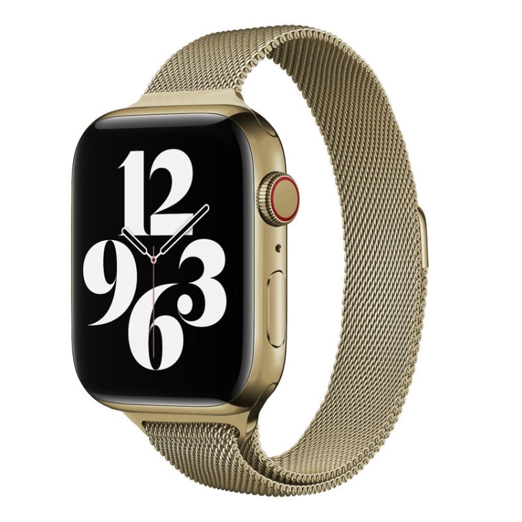 ミラノループバック小さめウエスト交換用ウォッチバンド Apple Watchシリーズ用、7 41mm / 6 & SE & 5 & 4 40mm / 3 & 2 & 1 38mm、7 45mm / 6 & SE & 5 & 4 44mm / 3 & 2 & 1 42mm