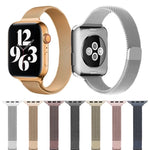ミラノループバック小さめウエスト交換用ウォッチバンド Apple Watchシリーズ用、7 41mm / 6 & SE & 5 & 4 40mm / 3 & 2 & 1 38mm、7 45mm / 6 & SE & 5 & 4 44mm / 3 & 2 & 1 42mm