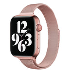 ミラノループバック小さめウエスト交換用ウォッチバンド Apple Watchシリーズ用、7 41mm / 6 & SE & 5 & 4 40mm / 3 & 2 & 1 38mm、7 45mm / 6 & SE & 5 & 4 44mm / 3 & 2 & 1 42mm