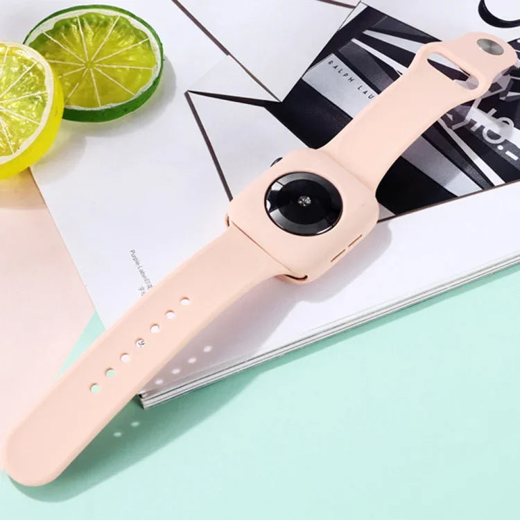 シリコン交換用ストラップウォッチバンド＋ウォッチ保護ケースセット、Apple Watch Series 3 & 2 & 1 38mm用、Apple Watch Series 3 & 2 & 1 42mm用