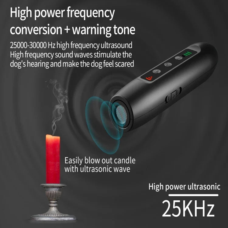 Tsattine N10 超音波犬撃退器LED電力表示＆懐中電灯付き、N10