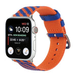 ナイロンシングルループ交換用ストラップウォッチバンド、Apple Watch Series 7 41mm / 6 & SE & 5 & 4 40mm / 3 & 2 & 1 38mm、7 45mm / 6 & SE & 5 & 4 44mm / 3 & 2 & 1 42mm用