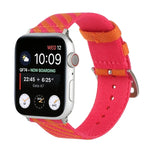 ナイロンシングルループ交換用ストラップウォッチバンド、Apple Watch Series 7 41mm / 6 & SE & 5 & 4 40mm / 3 & 2 & 1 38mm、7 45mm / 6 & SE & 5 & 4 44mm / 3 & 2 & 1 42mm用
