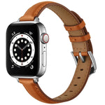ビジネススタイルレザー交換用ストラップウォッチバンド、Apple Watch Series 7 41mm / 6 & SE & 5 & 4 40mm / 3 & 2 & 1 38mm、7 45mm / 6 & SE & 5 & 4 44mm / 3 & 2 & 1 42mm用