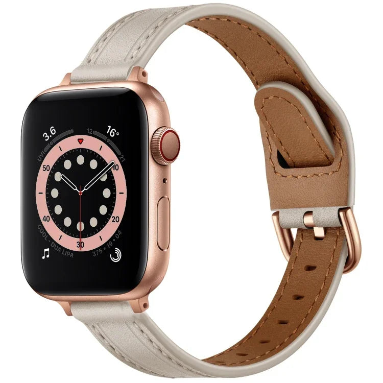 女性用星空スタイルレザー交換用ストラップウォッチバンド、Apple Watch Series 7 41mm / 6 & SE & 5 & 4 40mm / 3 & 2 & 1 38mm、7 45mm / 6 & SE & 5 & 4 44mm / 3 & 2 & 1 42mm用