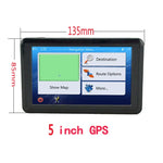 Q5 車載 5インチ HD TFT タッチスクリーン GPSナビゲーター TFカード / MP3 / FMトランスミッター対応 ヨーロッパ地図、オーストラリア地図、北米地図、東南アジア地図、中東地図、南米地図、アフリカ地図