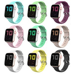 単色ツイストシリコン交換用ストラップ Apple Watchシリーズ用、7 41mm / 6 & SE & 5 & 4 40mm / 3 & 2 & 1 38mm、7 45mm / 6 & SE & 5 & 4 44mm / 3 & 2 & 1 42mm