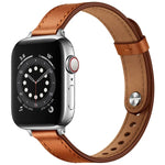 14mm カップルスタイルレザー交換用ストラップ Apple Watchシリーズ用、7 41mm / 6 & SE & 5 & 4 40mm / 3 & 2 & 1 38mm、7 45mm / 6 & SE & 5 & 4 44mm / 3 & 2 & 1 42mm