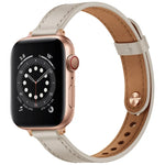 14mm カップルスタイルレザー交換用ストラップ Apple Watchシリーズ用、7 41mm / 6 & SE & 5 & 4 40mm / 3 & 2 & 1 38mm、7 45mm / 6 & SE & 5 & 4 44mm / 3 & 2 & 1 42mm