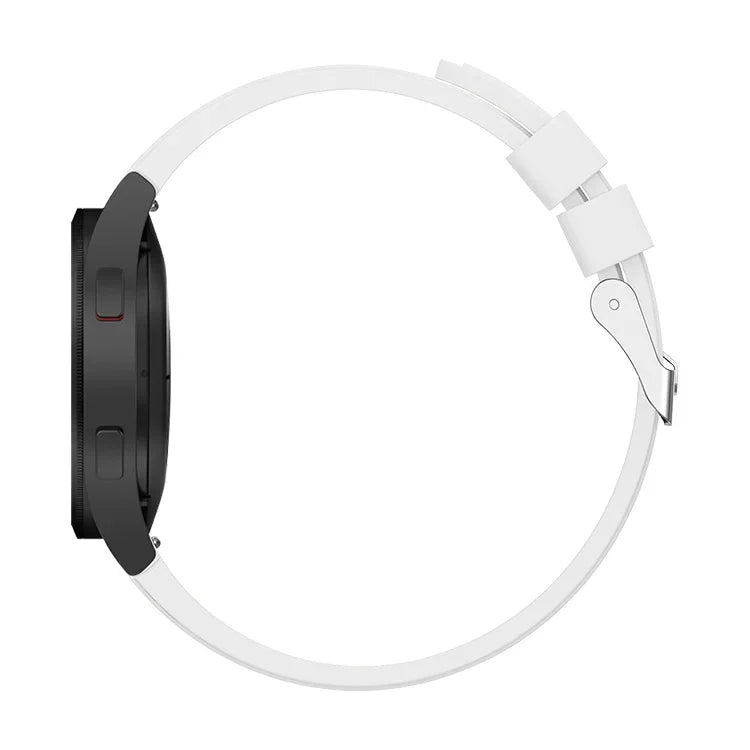 シリコン交換用ストラップウォッチバンド、Samsung Galaxy Watch4 40mm用、Samsung Galaxy Watch4 44mm用、Samsung Galaxy Watch4 Classic 42mm用、Samsung Galaxy Watch4 Classic 46mm用