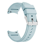 シリコン交換用ストラップウォッチバンド、Samsung Galaxy Watch4 40mm用、Samsung Galaxy Watch4 44mm用、Samsung Galaxy Watch4 Classic 42mm用、Samsung Galaxy Watch4 Classic 46mm用