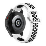 二色シリコン交換用ストラップウォッチバンド Samsung Galaxy Watch4 40mm用、Samsung Galaxy Watch4 44mm用、Samsung Galaxy Watch4 Classic 42mm用