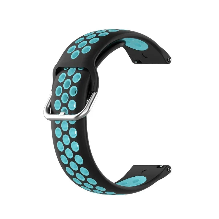 二色シリコン交換用ストラップウォッチバンド Samsung Galaxy Watch4 40mm用、Samsung Galaxy Watch4 44mm用、Samsung Galaxy Watch4 Classic 42mm用