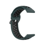 二色シリコン交換用ストラップウォッチバンド Samsung Galaxy Watch4 40mm用、Samsung Galaxy Watch4 44mm用、Samsung Galaxy Watch4 Classic 42mm用